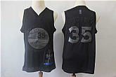 Warriors 35 Kevin Durant Black Nike Swingman MVP Jersey,baseball caps,new era cap wholesale,wholesale hats